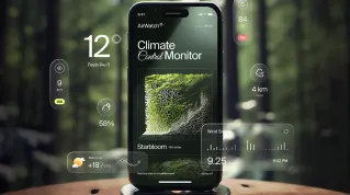 Illustrazione prodotto tech